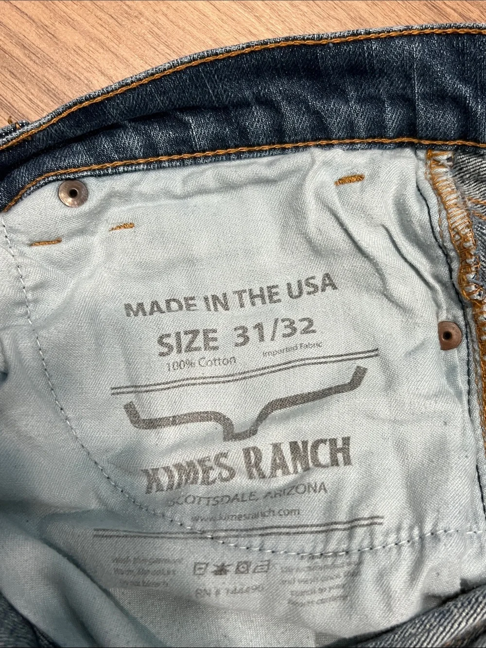 Kimes Ranch Roger Jean Size 31 X 32